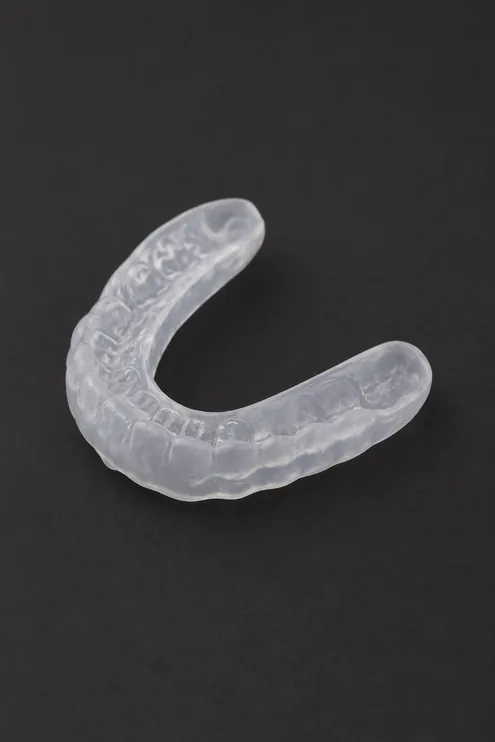 Teeth grinding mouth guard at Woolbert Dental